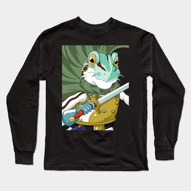 Frog Long Sleeve T-Shirt by Sara Knite